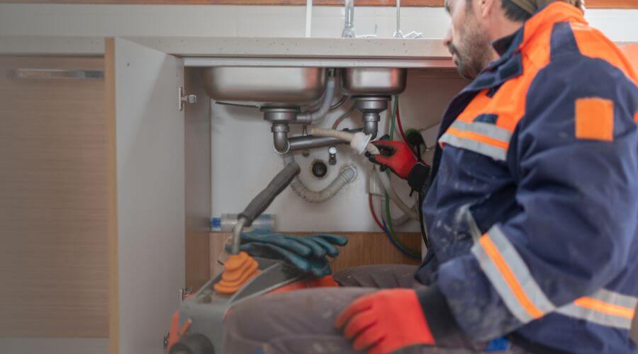 Residential Slab Leak Plumbing in Wilson, MI